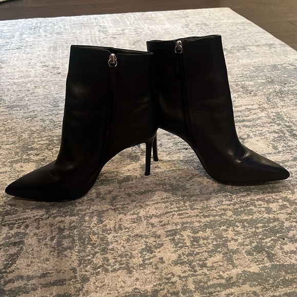 Schutz Mikki Pointed Toe Bootie - Black - Picture 7 of 10